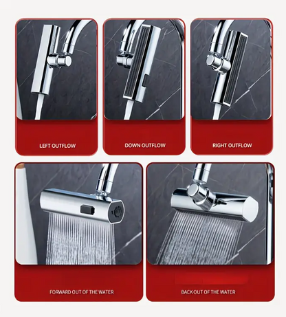 Grifo Caño Llave Multifuncional 360°